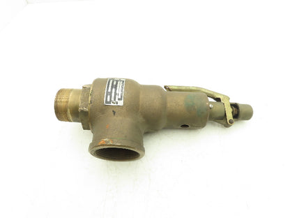 Kunkle  6010JH01-KM Pressure Relief Safety Valve 2" MNPT 2-1/2" FNPT Side Outlet