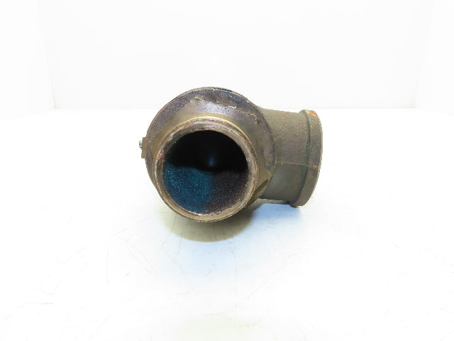 Kunkle  6010JH01-KM Pressure Relief Safety Valve 2" MNPT 2-1/2" FNPT Side Outlet