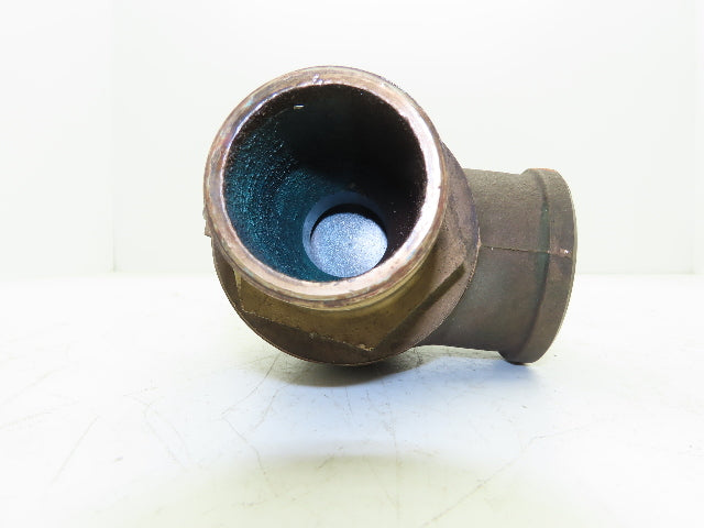 Kunkle  6010JH01-KM Pressure Relief Safety Valve 2" MNPT 2-1/2" FNPT Side Outlet