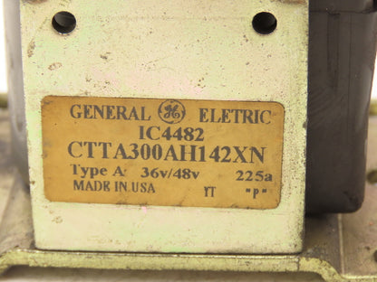 General Electric Yale Forklift Motor Contactor 26/48V Off ERC080HDN36SV084