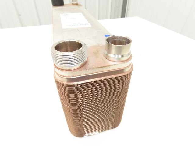 GEA CH15B-XP-(1-1/2"MPT)NS Evaporator Flatplate Heat Exchanger 1-1/2" NPT 650PSI