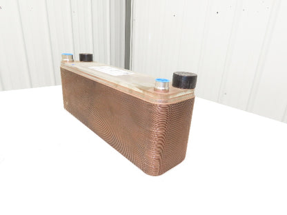 GEA CH15B-XP-(1-1/2"MPT)NS Evaporator Flatplate Heat Exchanger 1-1/2" NPT 650PSI