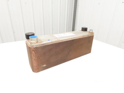 GEA CH15B-XP-(1-1/2"MPT)NS Evaporator Flatplate Heat Exchanger 1-1/2" NPT 650PSI