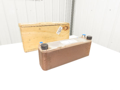 GEA CH15B-XP-(1-1/2"MPT)NS Evaporator Flatplate Heat Exchanger 1-1/2" NPT 650PSI