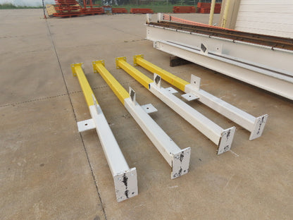 Harrington 3 Ton Top Running 4-Post Bridge Crane 16' Span 27' 4" Runway 12' 9"H