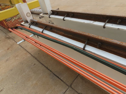 Harrington 3 Ton Top Running 4-Post Bridge Crane 16' Span 27' 4" Runway 12' 9"H