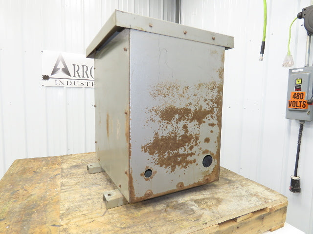 Dongan 63-6345 Stepdown Power Transformer 45KVA 3Ph HV 480 LV 208Y/120