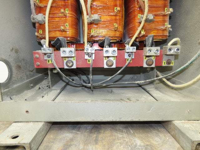 Dongan 63-6345 Stepdown Power Transformer 45KVA 3Ph HV 480 LV 208Y/120