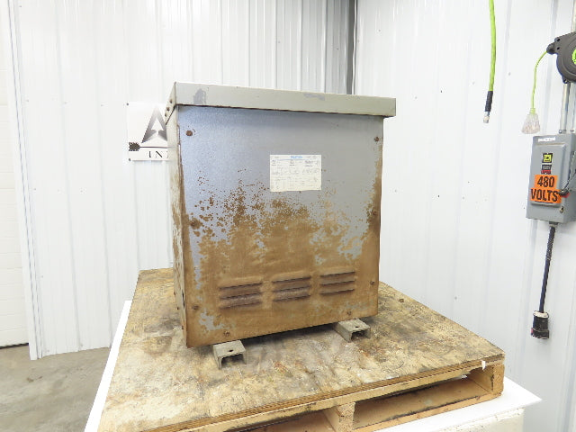 Dongan 63-6345 Stepdown Power Transformer 45KVA 3Ph HV 480 LV 208Y/120