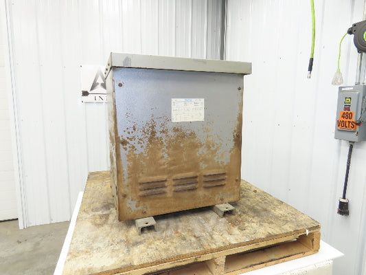 Dongan 63-6345 Stepdown Power Transformer 45KVA 3Ph HV 480 LV 208Y/120