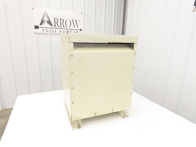General Electric Power Transformer 15kva 3Ph HV 460 Delta LV 460/265 Wye Y