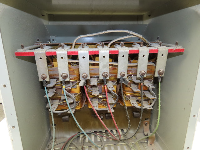 General Electric Power Transformer 15kva 3Ph HV 460 Delta LV 460/265 Wye Y