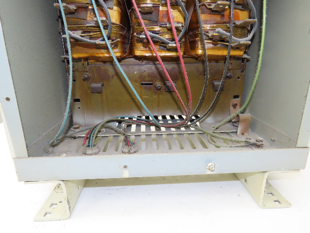 General Electric Power Transformer 15kva 3Ph HV 460 Delta LV 460/265 Wye Y