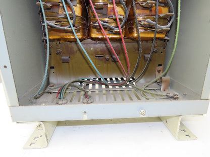 General Electric Power Transformer 15kva 3Ph HV 460 Delta LV 460/265 Wye Y