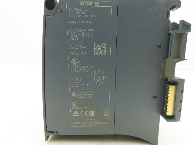 Siemens 6ES7 515-2FM01-0AB0 SIMATIC S7-1500 CPU 1515F-2 PN Processor 75KB/3MB