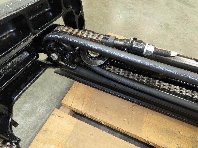 Yale 8528908 Forklift Mast 3 Stage 3 Lever 120" Lift 8000lb Class 2 Off ERC080HD