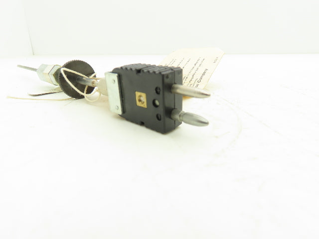 Barber Coleman A-10529-100-0-03 Thermocouple Probe w Plugin Connector 3-3/4" Rod