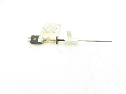 Barber Coleman A-10529-100-0-03 Thermocouple Probe w Plugin Connector 3-3/4" Rod