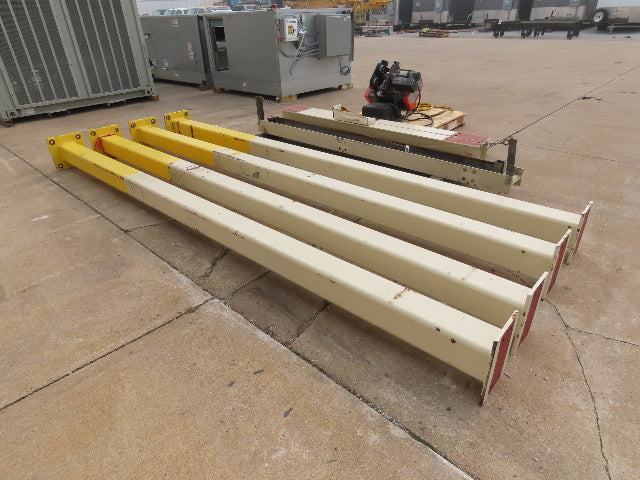 Kone Cranes 2 Ton Free Standing Bridge Crane 4'-7' Span 12' 9"HUB 2-Speed Hoist