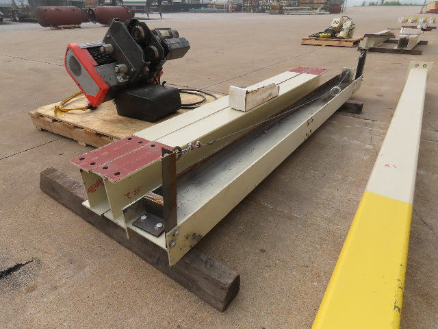 Kone Cranes 2 Ton Free Standing Bridge Crane 4'-7' Span 12' 9"HUB 2-Speed Hoist