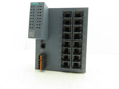 Siemens 6GK5216-0BA00-2AC2 SCALANCE XC216 Manageable Layer 2 IE Switch 16 Port