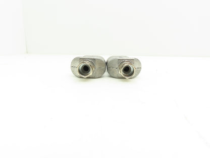 Temco EHD-101-102 Plug/Receptacle 2 Prong Female 25A 380VAC Lot of 2