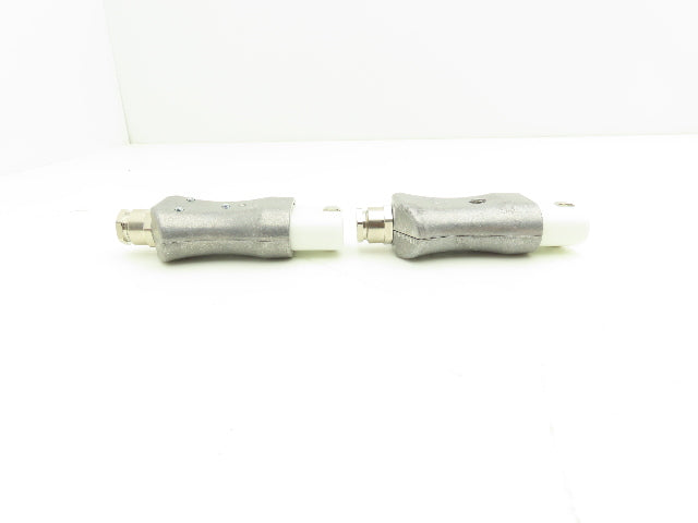 Temco EHD-101-102 Plug/Receptacle 2 Prong Female 25A 380VAC Lot of 2