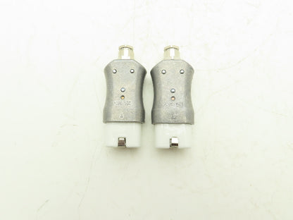 Temco EHD-101-102 Plug/Receptacle 2 Prong Female 25A 380VAC Lot of 2