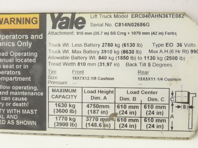 Sevcon 622/11098 Power Converter 36/48VDC To 12VDC Off ERC040AHN36TE082 Forklift