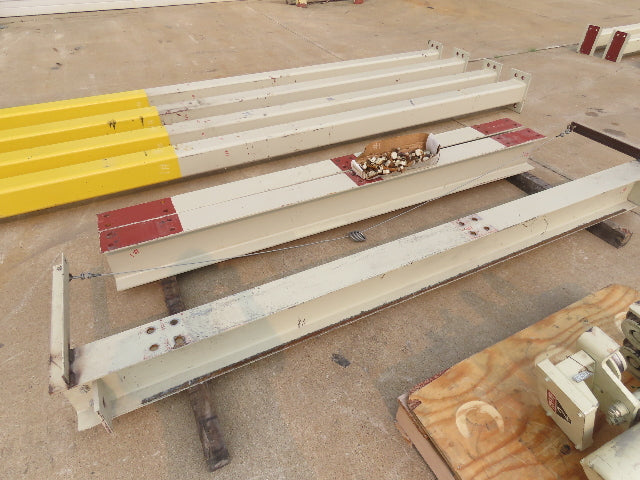 2 Ton Free Standing Fixed Bridge Crane 4'-7' Span 12' 9"HUB Coffing Hoist