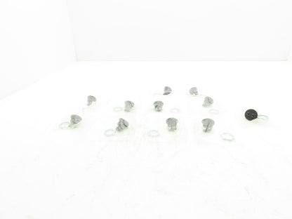 Omega RSJ-J-R Round Hole Pannel Jack 1-1/8" Bezel Screw Terminals Lot of 11