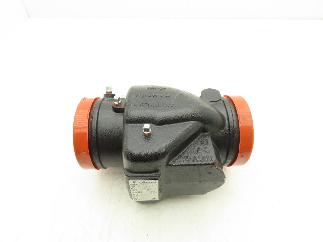 Victaulic S/779 V040779PE0 Venturi Check Valve 4" 300 PSI W Flow Measuring Kit