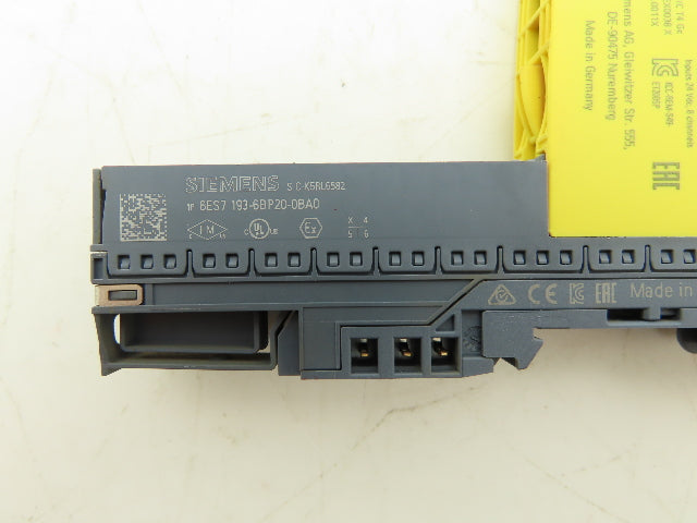 Siemens 6ES7 136-6BA00-0CA0 SIMATIC ET200SP Digital Input F-DI 8x HF