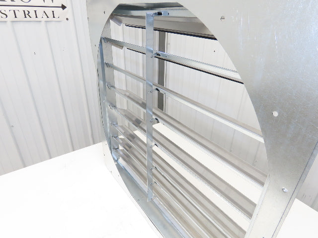 Dayton 556-GST30 30" Aluminum Louvered Exhaust Fan Shutter Gravity Louvers