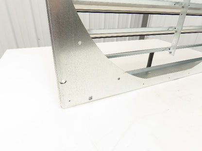 Dayton 556-GST30 30" Aluminum Louvered Exhaust Fan Shutter Gravity Louvers