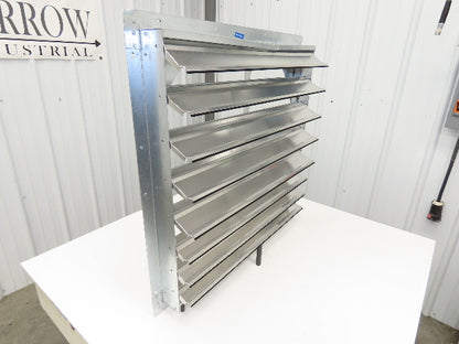 Dayton 556-GST30 30" Aluminum Louvered Exhaust Fan Shutter Gravity Louvers