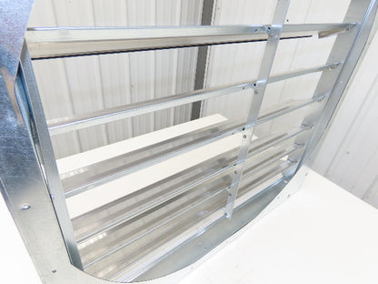 Dayton 556-GST30 30" Aluminum Louvered Exhaust Fan Shutter Gravity Louvers