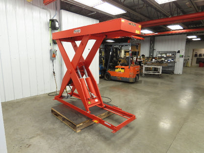 Presto XL60-80 Hydraulic Lift Table 8000lb 60" Lift 24x86" Top 230/460V 3Ph