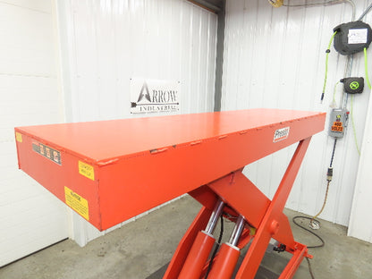 Presto XL60-80 Hydraulic Lift Table 8000lb 60" Lift 24x86" Top 230/460V 3Ph