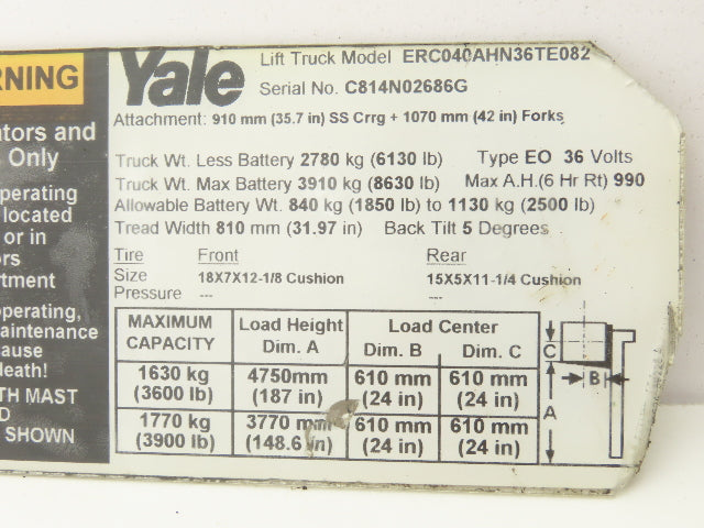 Sauer-Danfoss OSPM70ON Forklift Power Steering Unit Hydraulic Motor Off ERC040