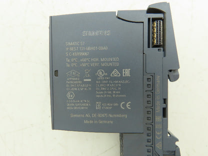 Siemens 6ES7 131-6BH01-0BA0 SIMATIC ET200SP Digital Input DI 16x 24VDC Lot of 2