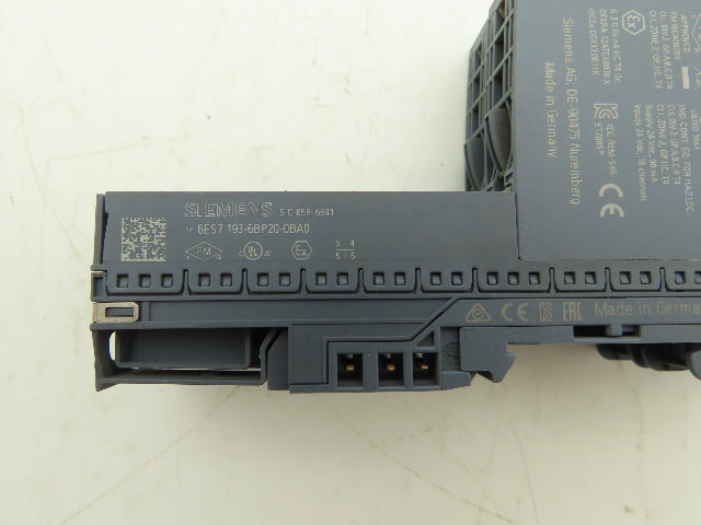 Siemens 6ES7 131-6BH01-0BA0 SIMATIC ET200SP Digital Input DI 16x 24VDC Lot of 2