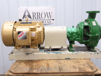 Goulds 3196 Centrifugal Pump 3x4-13 10"Impeller 30Hp 3PH 500 GPM 105Ft/Hd