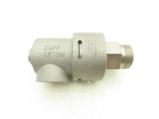 Duff Norton 192003044 Rotary Union DWA Series 2" NPT RH Stainless Shaft 180 PSI