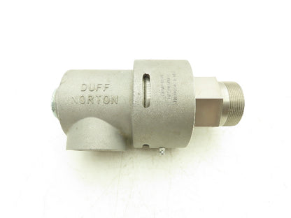 Duff Norton 192003044 Rotary Union DWA Series 2" NPT RH Stainless Shaft 180 PSI