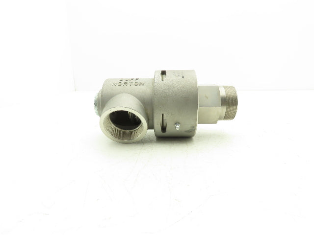 Duff Norton 192003044 Rotary Union DWA Series 2" NPT RH Stainless Shaft 180 PSI