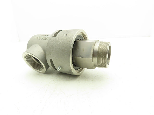 Duff Norton 192003044 Rotary Union DWA Series 2" NPT RH Stainless Shaft 180 PSI