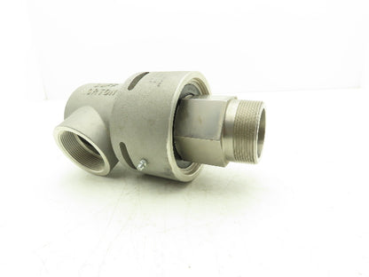 Duff Norton 192003044 Rotary Union DWA Series 2" NPT RH Stainless Shaft 180 PSI