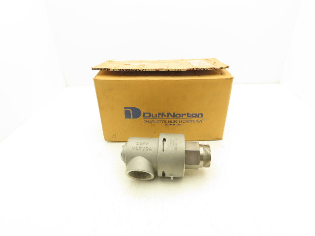 Duff Norton 192003044 Rotary Union DWA Series 2" NPT RH Stainless Shaft 180 PSI