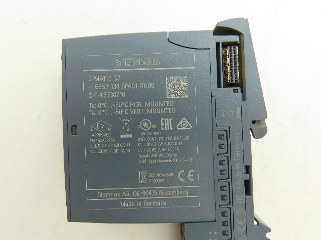 Siemens 6ES7 134-6PA01-0BD0 SIMATIC ET200SP Digital Input DI 16x 24VDC